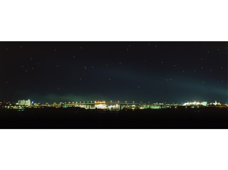 【冲绳那霸】一边聆听现场音乐，一边欣赏夜景，享受优雅的晚餐游船之旅！の紹介画像