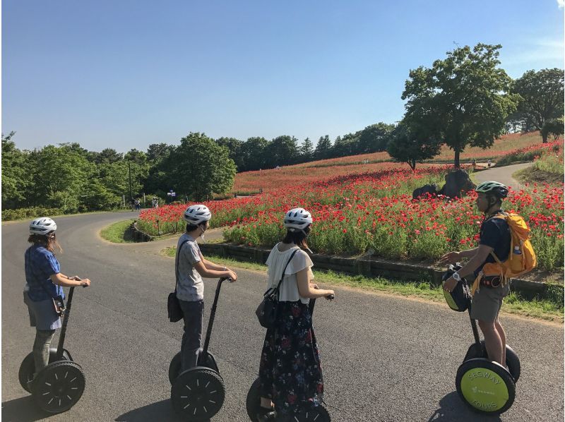 【東京・立川】自然やお花を満喫！昭和記念公園でセグウェイ体験！未経験者も安心！広い園内をガイドがご案内します！の紹介画像