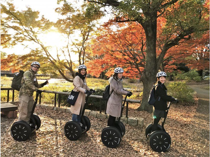 【東京・立川】自然やお花を満喫！昭和記念公園でセグウェイ体験！未経験者も安心！広い園内をガイドがご案内します！の紹介画像