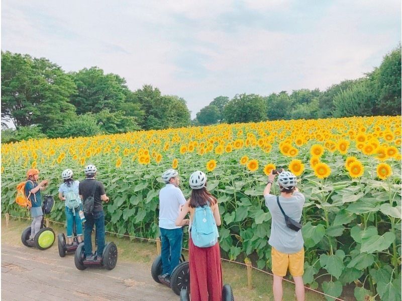 【東京・立川】自然やお花を満喫！昭和記念公園でセグウェイ体験！未経験者も安心！広い園内をガイドがご案内します！の紹介画像
