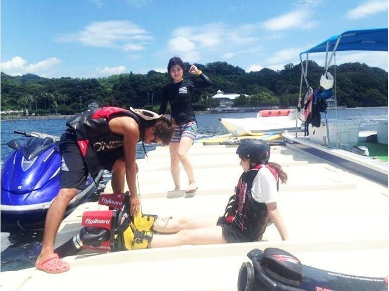 [ 静冈 -滨名湖受欢迎的海上运动★飞板和漂浮滑板 2个活动体验过程（体验约30分钟）の紹介画像