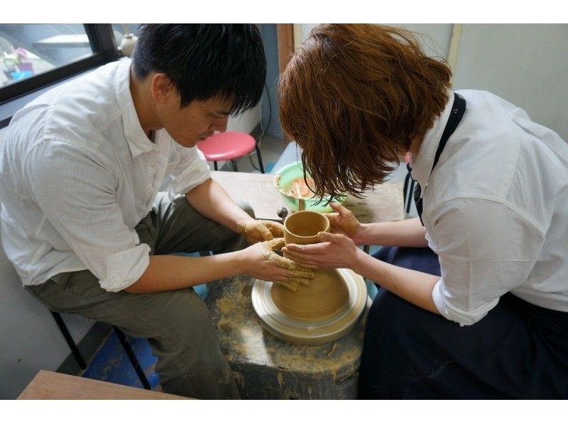 [Tokushima/Naruto] Traditional crafts “Otani ware” electric potter's wheel experience-one-on-one guidance is safe for beginners!の紹介画像