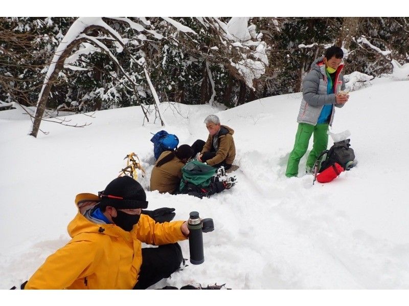 [Shiga Lake West] First attempt at climbing a snowy mountain Snowshoeing at Jayagatake (Hira Mountains) (warm stew lunch included!)の紹介画像