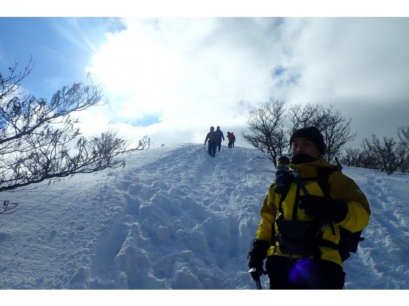 [Shiga Lake West] First attempt at climbing a snowy mountain Snowshoeing at Jayagatake (Hira Mountains) (warm stew lunch included!)の紹介画像