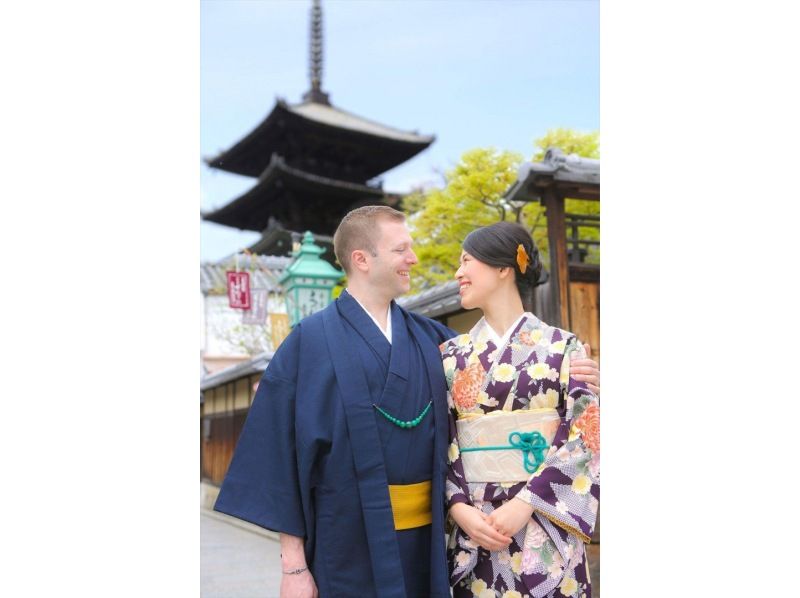 【京都・東山】大切な人と着物でロケーション撮影「カップルパッケージプラン」1組（2名様合計）でのご料金の紹介画像