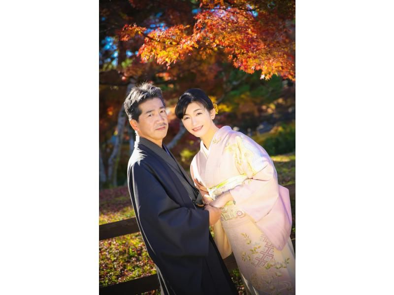 [Kyoto/Higashiyama] Price for 1 group (total of 2 people) of "Couple Package Plan" for location shooting with your loved one in kimonoの紹介画像