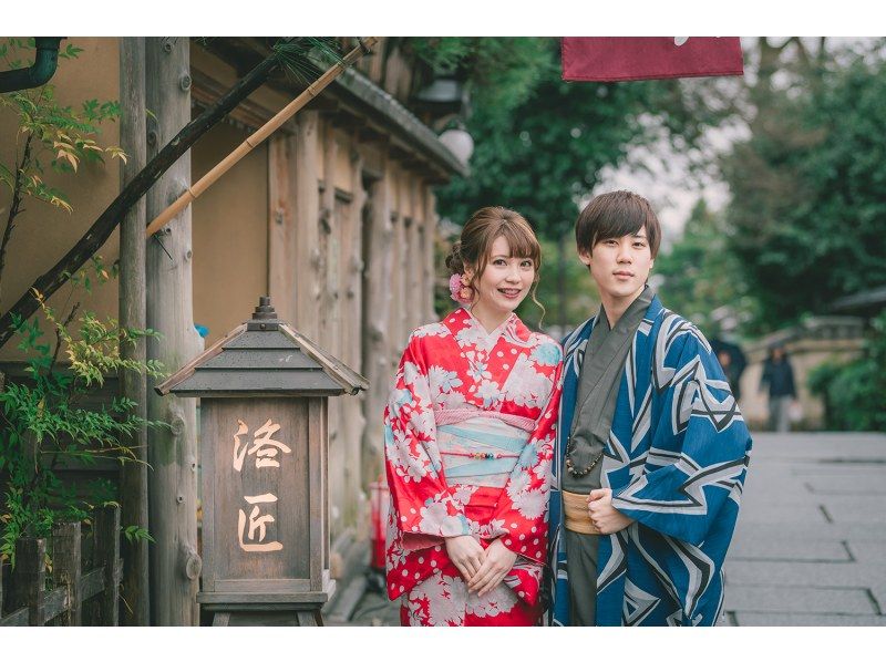 [Kyoto/Gojo] One-day sightseeing in Kyoto, winter sightseeing, and cherry blossom viewing in kimono and yukata! ! Can also be used by one male person!の紹介画像