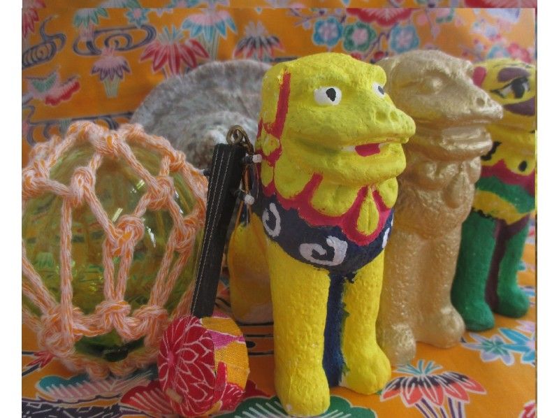 Okinawa's classic experience [Shisa painting] You can take it home on the day! Recommended for souvenirs and gifts. It is an experience that you can participate empty-handed!の紹介画像