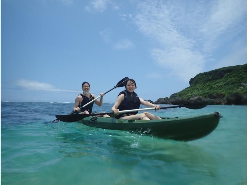 [Okinawa Miyakojima] Super summer sale! Explore limestone cave! Sea kayaking to pumpkin Hall!