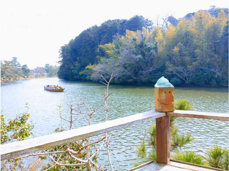 【島根・松江】神話の息づく街の「伝統美観地区」で　天然石の勾玉アクセサリー作り～　初心者・お子様歓迎　の紹介画像