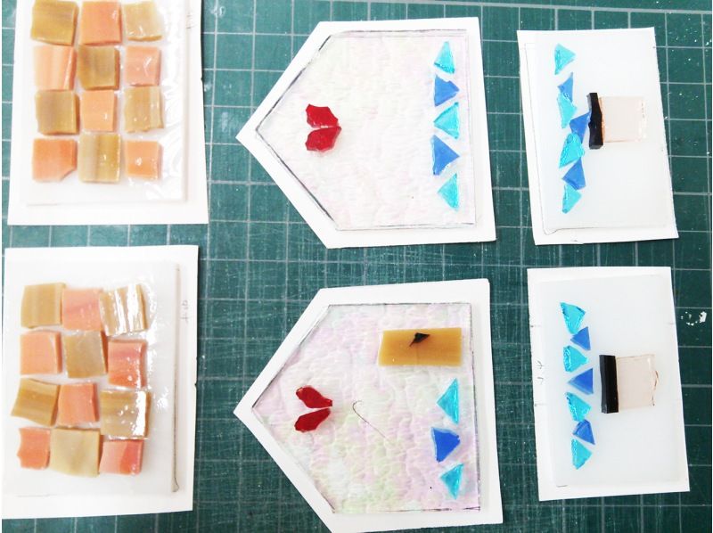 【시마네&middot; 마츠】 구이 유리로 만드는 '작은 집'미니어처 함께도 귀여워!の紹介画像