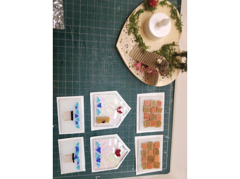 【시마네&middot; 마츠】 구이 유리로 만드는 '작은 집'미니어처 함께도 귀여워!の紹介画像