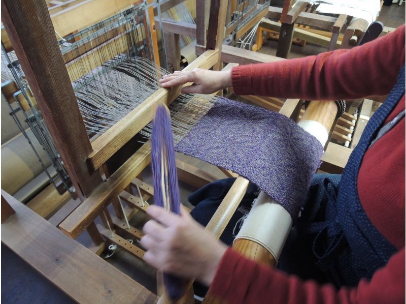 【群馬・桐生】模様織りをしよう「手織り体験」自分の手で織る楽しさは格別です！の紹介画像
