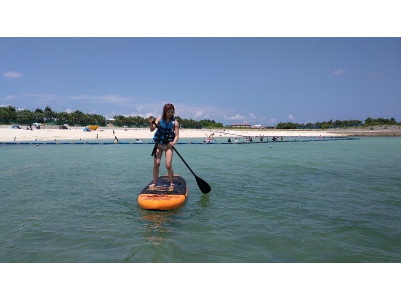 [Okinawa] The ever-popular "SUP"! Easy experience at Nishihara Town Kirakira Beach!