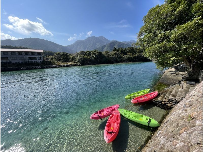 【屋久島 リバーカヤック】宮之浦川のゆるやかな流れで初心者でも安心！（半日・動画撮影付き）の紹介画像