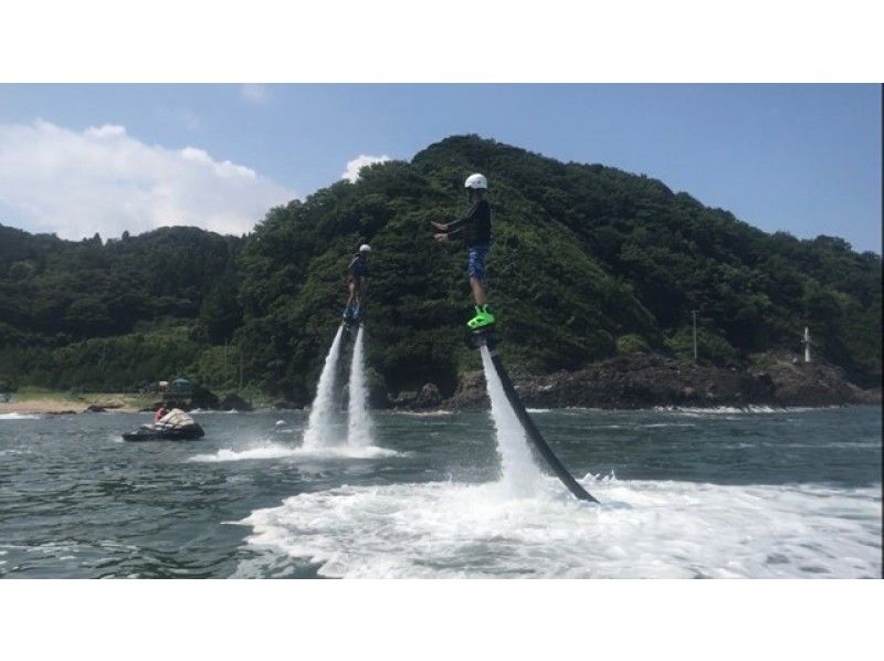 【 Hyōgo · Toyooka】 Once again after the first experience! Flyboard 2 times set plan (40 minutes)の紹介画像