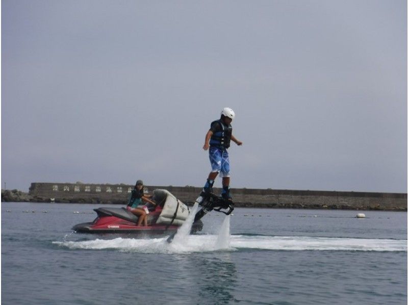 【 Hyōgo · Toyooka】 Once again after the first experience! Flyboard 2 times set plan (40 minutes)の紹介画像