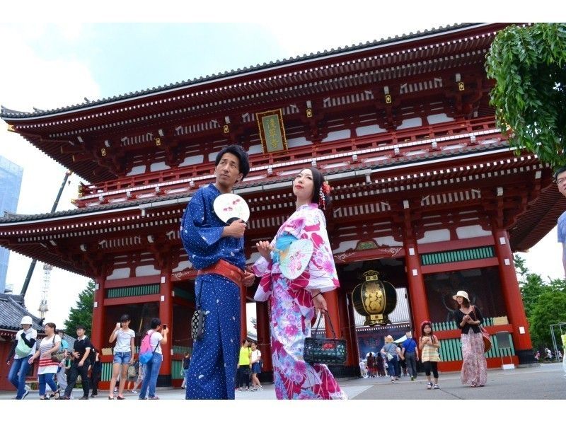 [東京·淺草]和野淺草旅遊計劃/ ASAKUSA的KIMONO WALKING TOURの紹介画像