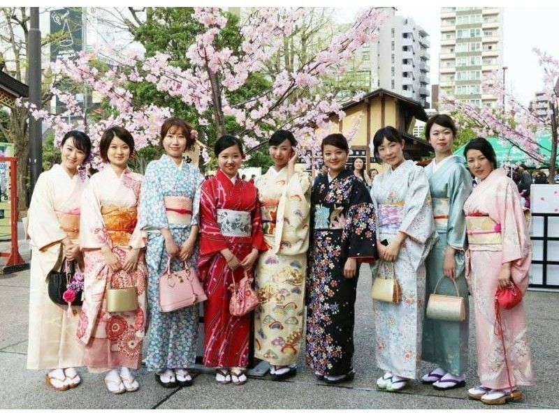 【東京・浅草】団体着物レンタル/Group Kimono Rental Tokyo Asakusa