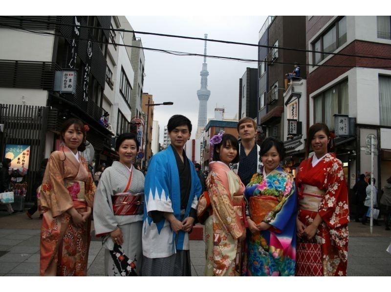 [東京·淺草]和野淺草旅遊計劃/ ASAKUSA的KIMONO WALKING TOURの紹介画像