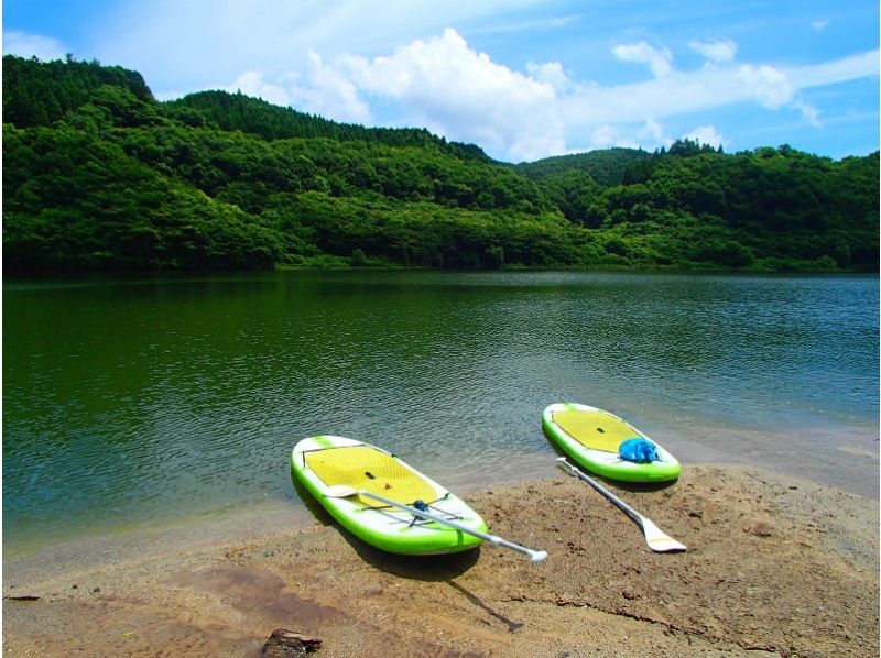 【こやま湖サップ】茨城県最大のこやまダム湖を湖面から楽しむサップツアー【初心者～・初期講習あり】の紹介画像