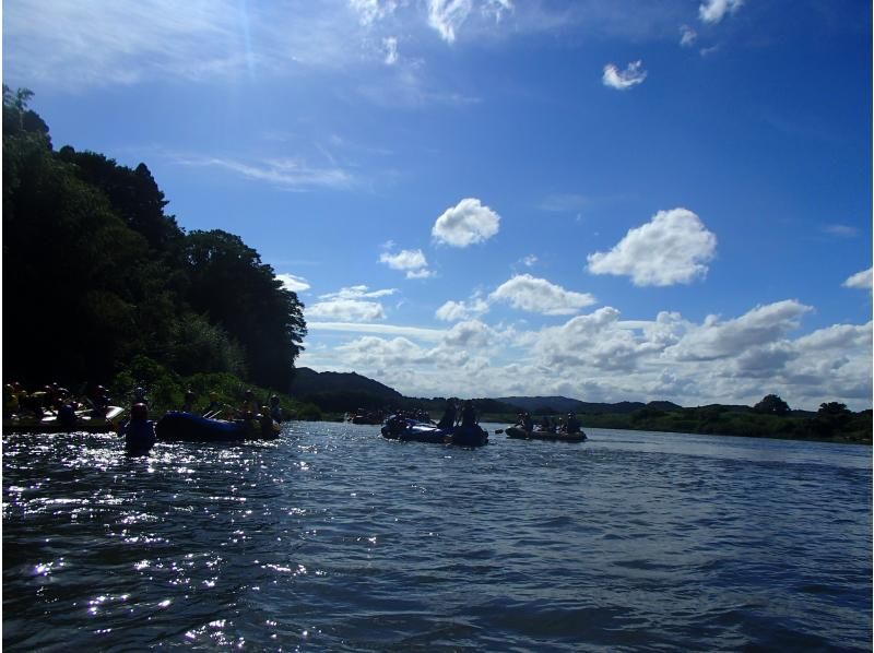 【茨城・那珂川自然体験・幻想的な穏やかな川下り・ムーンライト・ボートクルーズツアー  】【初心者～・初期講習あり】の紹介画像