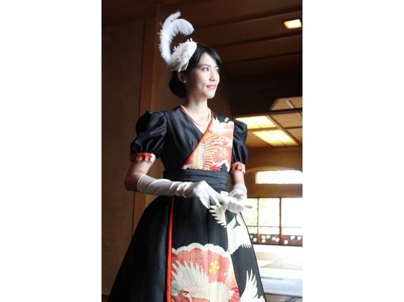 [神奈川/橫濱]就像一位明治小姐！轉變為渴望的公主“和服喧囂穿著體驗”，您可以從13歲開始體驗它！の紹介画像