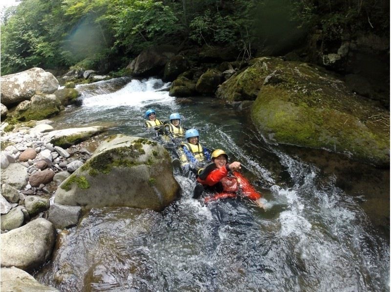 [Hokkaido · Furano] topic canyoning! Nature and dynamic water play