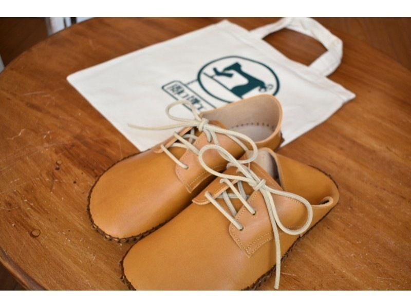 【東京・調布】素材にこだわった快適な「革靴」を手作りしよう（牛革・20cm～28cm・手縫い）の紹介画像