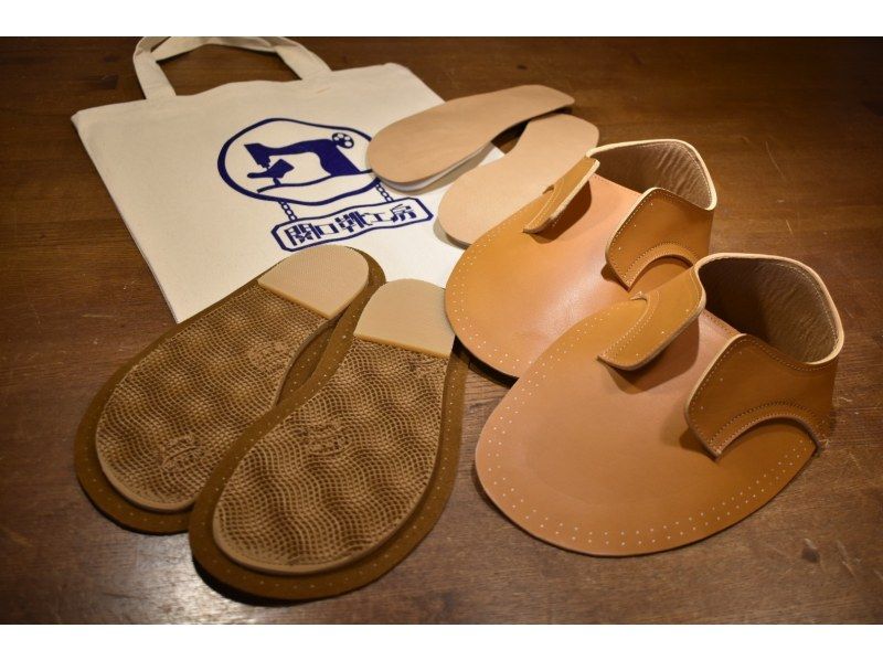 [東京·調布]製作手工製作的舒適皮鞋，特別是材料。 [牛皮21厘米-28厘米，手工縫製]の紹介画像