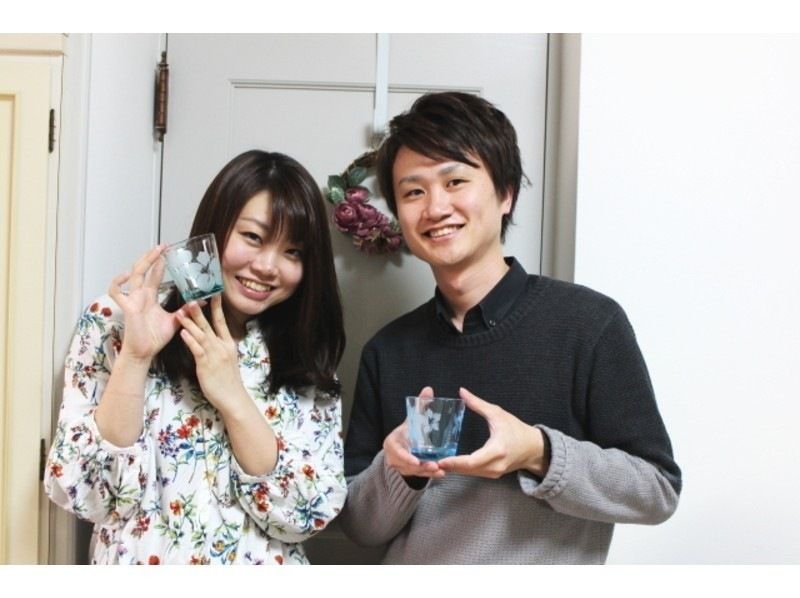 【神奈川・横浜】サンドブラスト体験！元町・中華街駅より徒歩8分の教室でオリジナルグラス作りの紹介画像