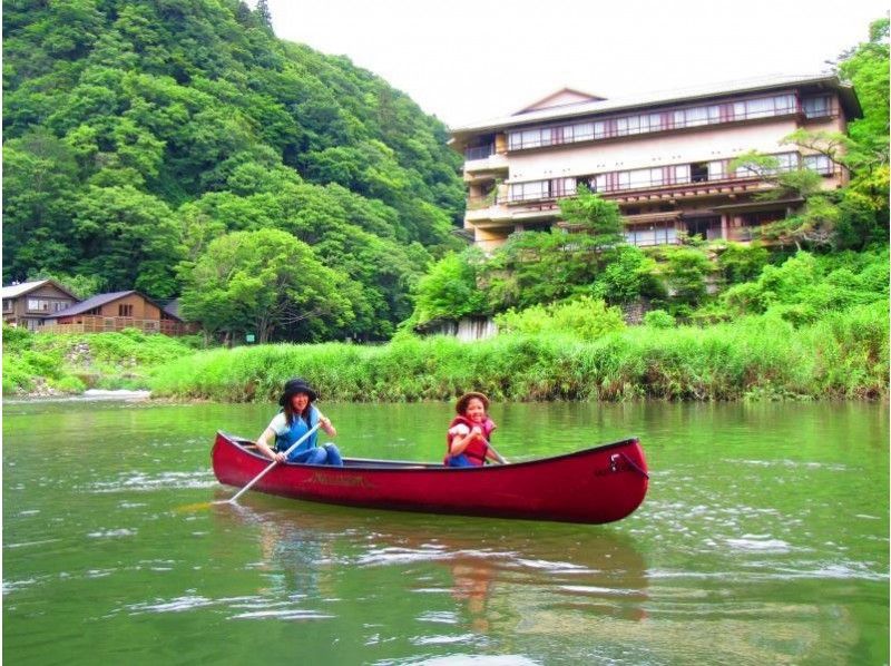 [栃木-Nikko] Kawaji温泉加拿大独木舟体验之旅（日光，鬼怒川）地区）の紹介画像