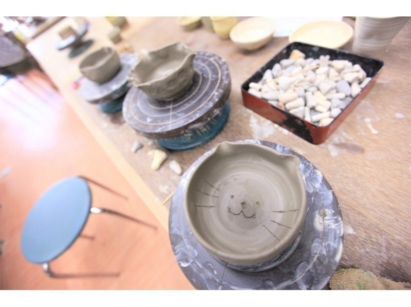 [Osaka Umeda] Challenger? Healing group? Art school? Ceramic art trip with hand-cranked potter's wheel ♪ Ceramic art one day experience ☆の紹介画像