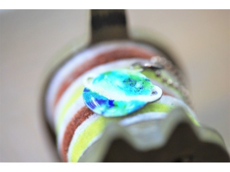 [Osaka Umeda] Cloisonne one day experience ☆ Pendant top making experience to polish your fashion sense ☆ Silver + glass course ♪の紹介画像