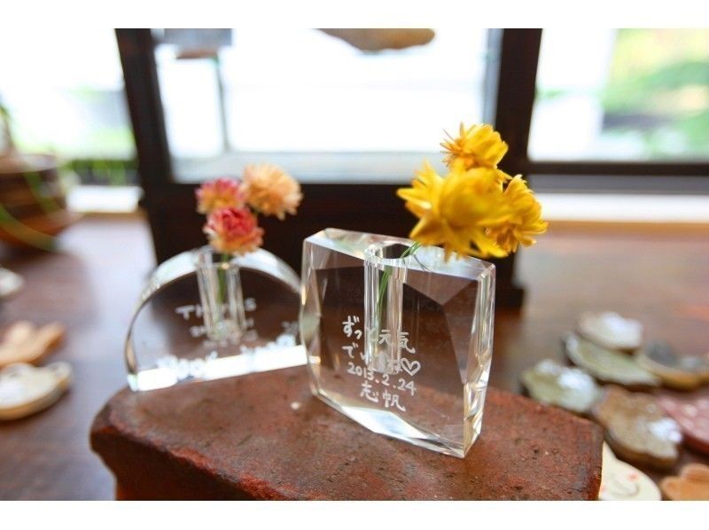 [Osaka Umeda] Glass vase gift course ☆ A gift with the feeling of giving an anniversary ♪の紹介画像