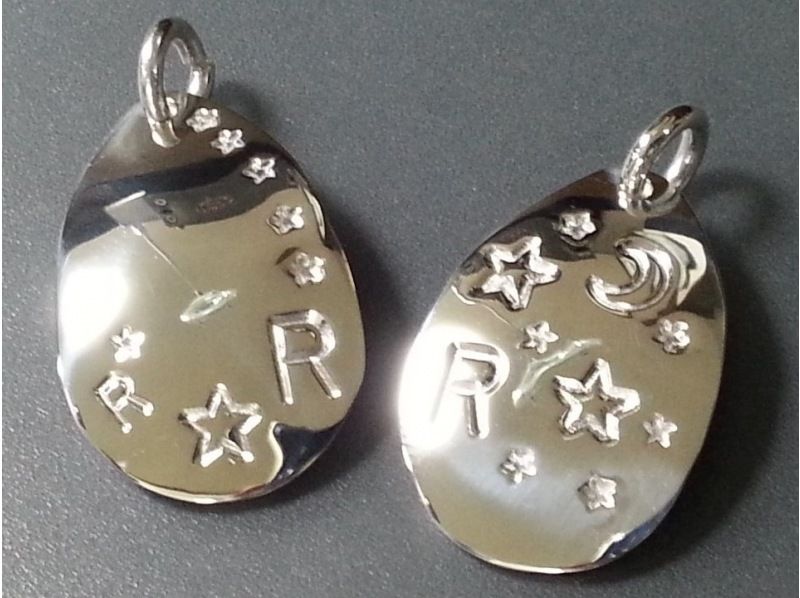 [Kanagawa Prefecture· Shonan Tsujido] Silver engraved pendant course ★ Make only one original pendant in the world!の紹介画像