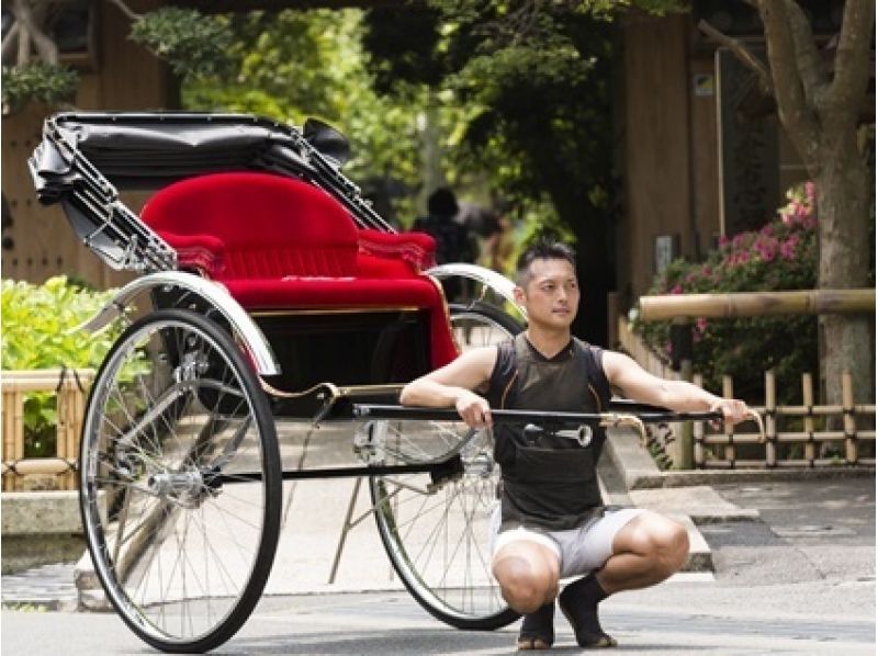 [Shonan / Kamakura] Rickshaw "ประสบการณ์ง่าย" ((ใช้เวลาเรียน 40 นาที)の紹介画像