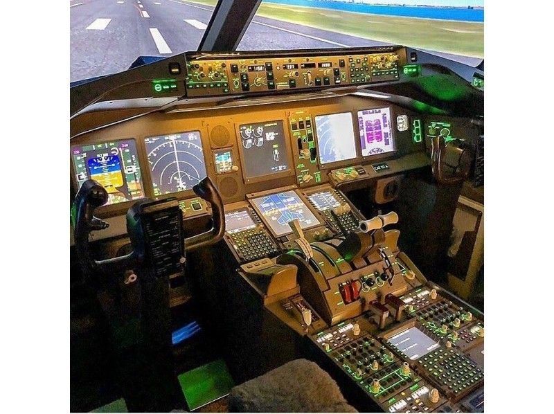 【 Tokyo · Flight simulation 】 The pilot feeling with professional specification full-fledged experience! Recommended shop "SkyartJAPAN"