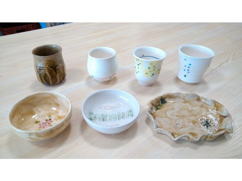 【爱知/名古屋站5分钟】陶艺体验“制版”+绘画涂色！最简单的陶瓷艺术！の紹介画像
