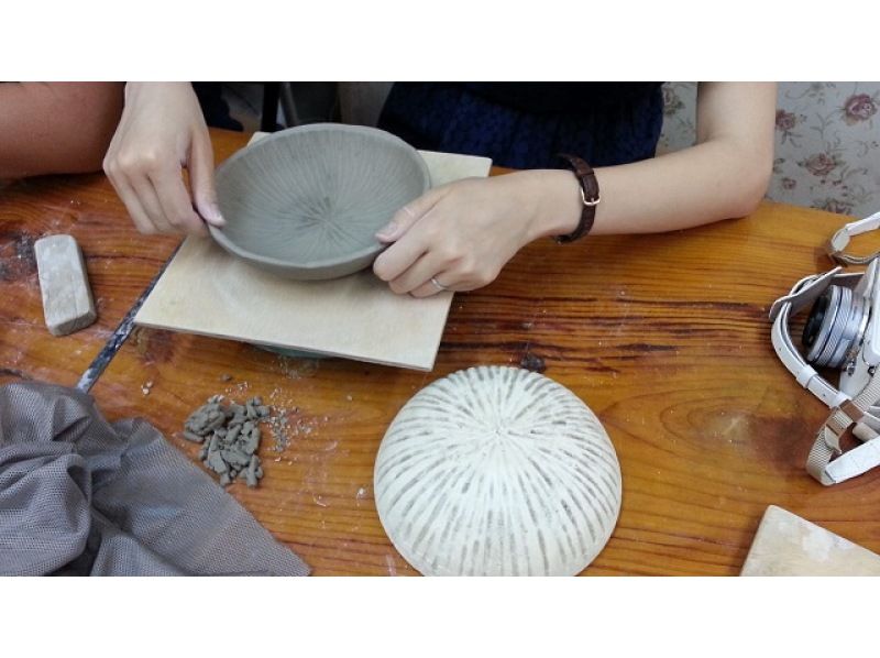 [Aichi / Nagoya Station 5 minutes] Let's make one piece by hand-kneading pottery experience! + You can also paint and color!の紹介画像