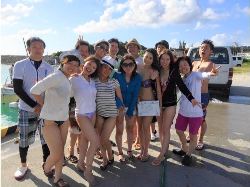 [沖繩恩納]心靈的初學者和平★體驗潛水（藍色洞穴課程）の紹介画像