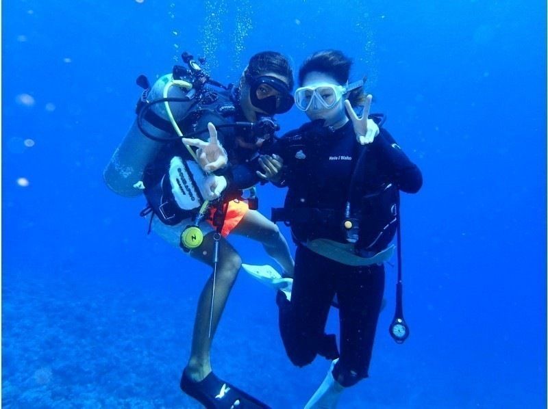 Google口コミ数第1位！【那覇発・半日・慶良間諸島】海ガメに逢える!?カメラレンタル付！沖縄屈指の透明度！初心者向け！安心体験ダイビングの紹介画像