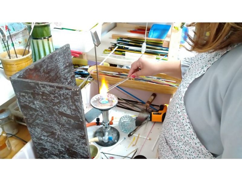 [愛知/名古屋站5分鐘]製作蜻蜓球“ 150分鐘無限量製作課程”可以製作大約30至50個大小的蜻蜓球。當天預約OK！の紹介画像