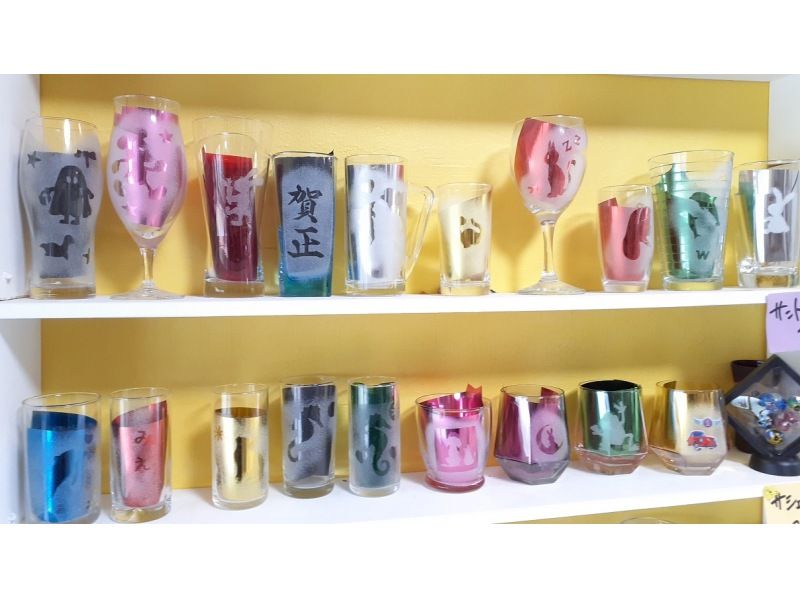 [Aichi / Nagoya Station 5 minutes] "Sandblasting experience" It is an experience of blowing sand and shaving glasses! With a toast with juice ・ Same-day reservation is OK!の紹介画像