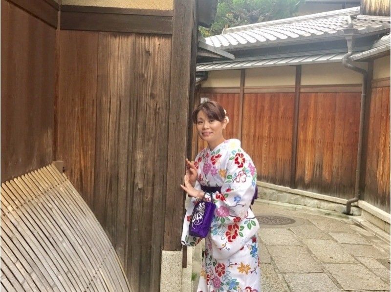 [大阪/ kai市]浴衣租赁抹茶和速发型套装的“ Yamato Nadeshiko 1天体验基础课程”の紹介画像