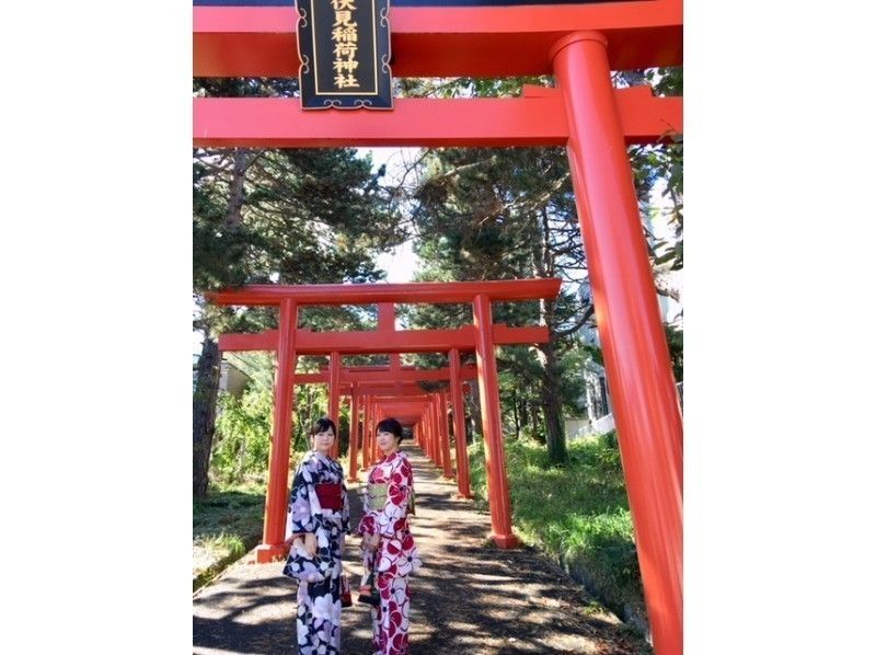 [Hokkaido/Sapporo] 5 minutes on foot from Sapporo Station! Rental kimono experience (outing plan)の紹介画像