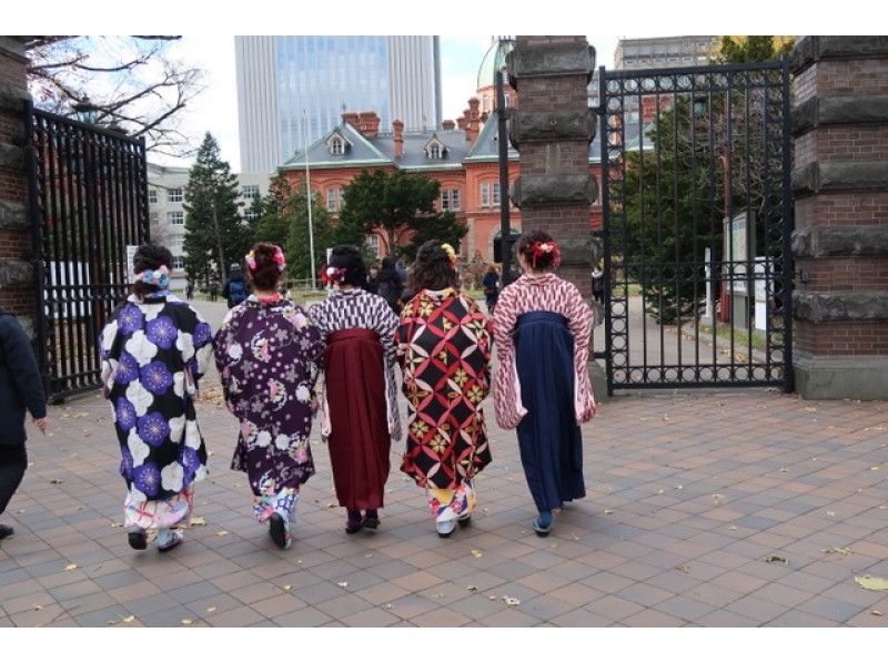 [Hokkaido/Sapporo] 5 minutes on foot from Sapporo Station! Rental kimono experience (outing plan)の紹介画像
