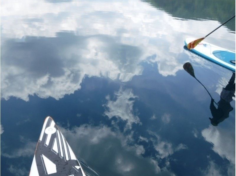 [山梨-Lake Honjo] SUP（站立槳）體驗☆我們出去散步（120分鐘）の紹介画像