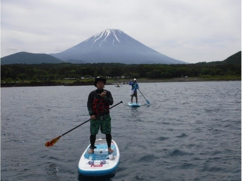 [山梨-Lake Honjo] SUP（站立桨）体验☆我们出去散步（120分钟）の紹介画像