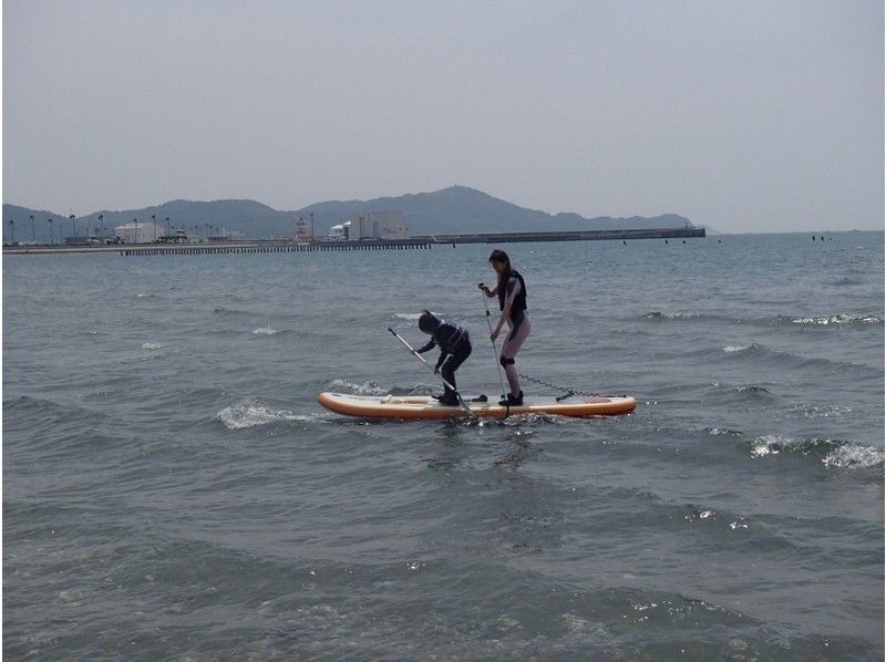 [와카야마· 浜の宮] SUP (스탠드 업 패들 보드) 체험 코스の紹介画像